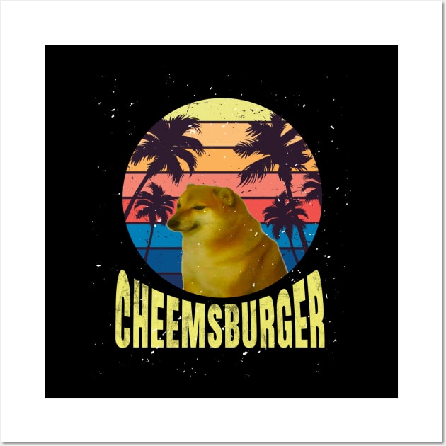 Cheemsburger Wall Art by Bestseller